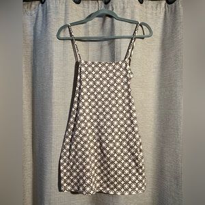 Motel Rocks beige/brown mini dress size S